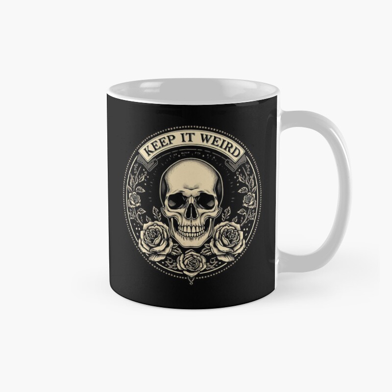 Morbid Keep It Weird Mug