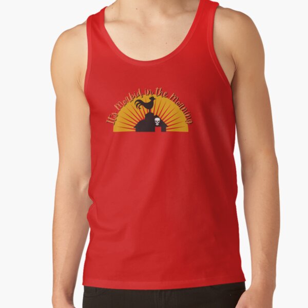 Morbid In The Morning Tank Top - Image 2