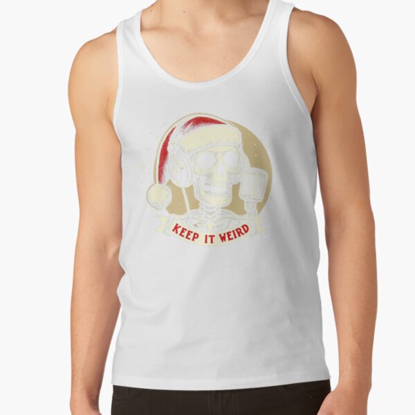 Morbid Keep It Weird Unique Tank Top - Image 4