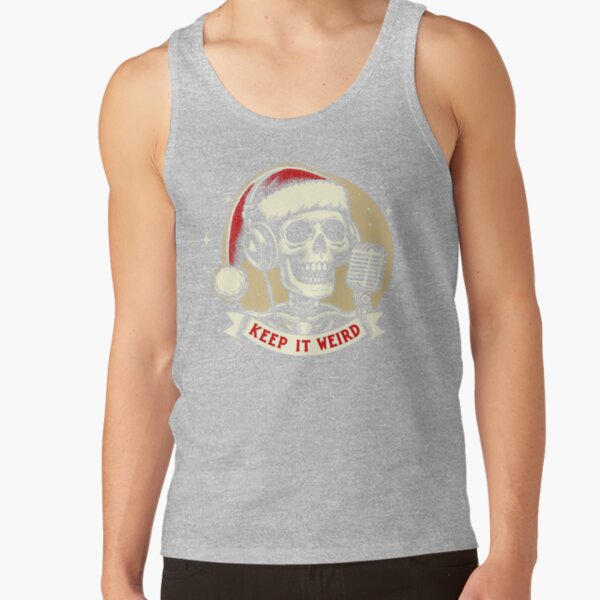 Morbid Keep It Weird Unique Tank Top - Image 6