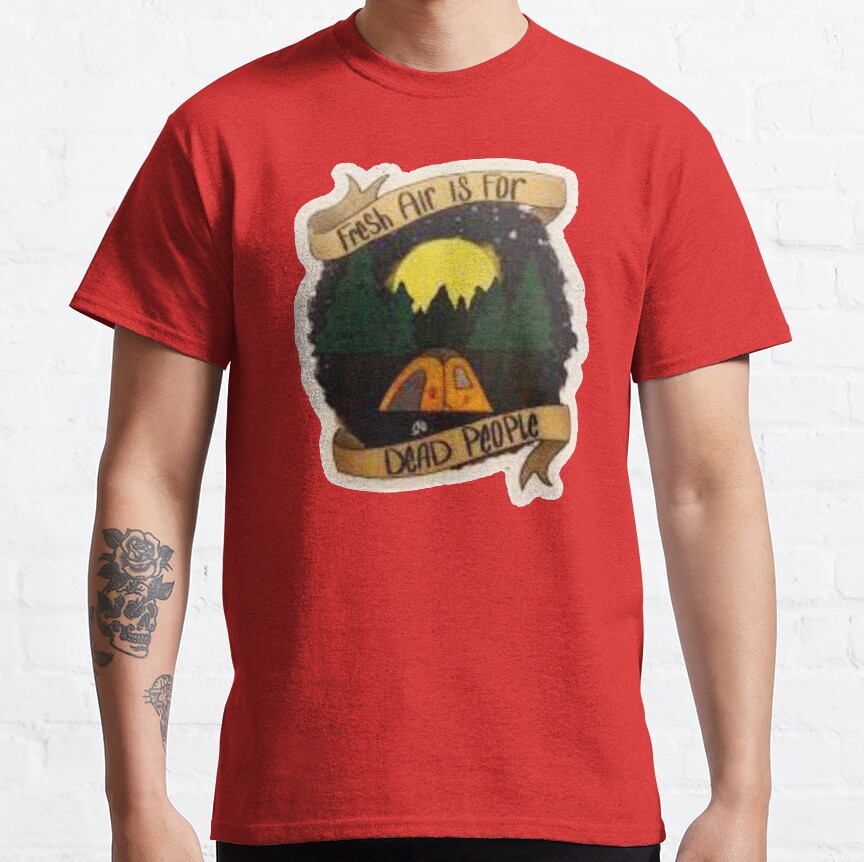 Morbid Fresh Air Is For Dead People Fres T-Shirt - Image 2