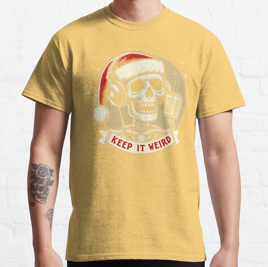 New Design Morbid Podcast Keep It Weird T-Shirt - Image 5