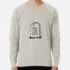 ssrcolightweight sweatshirtmensoatmeal heatherfrontsquare productx1000 bgf8f8f8 19 - Morbid Podcast Merch