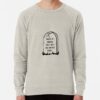 ssrcolightweight sweatshirtmensoatmeal heatherfrontsquare productx1000 bgf8f8f8 2 - Morbid Podcast Merch